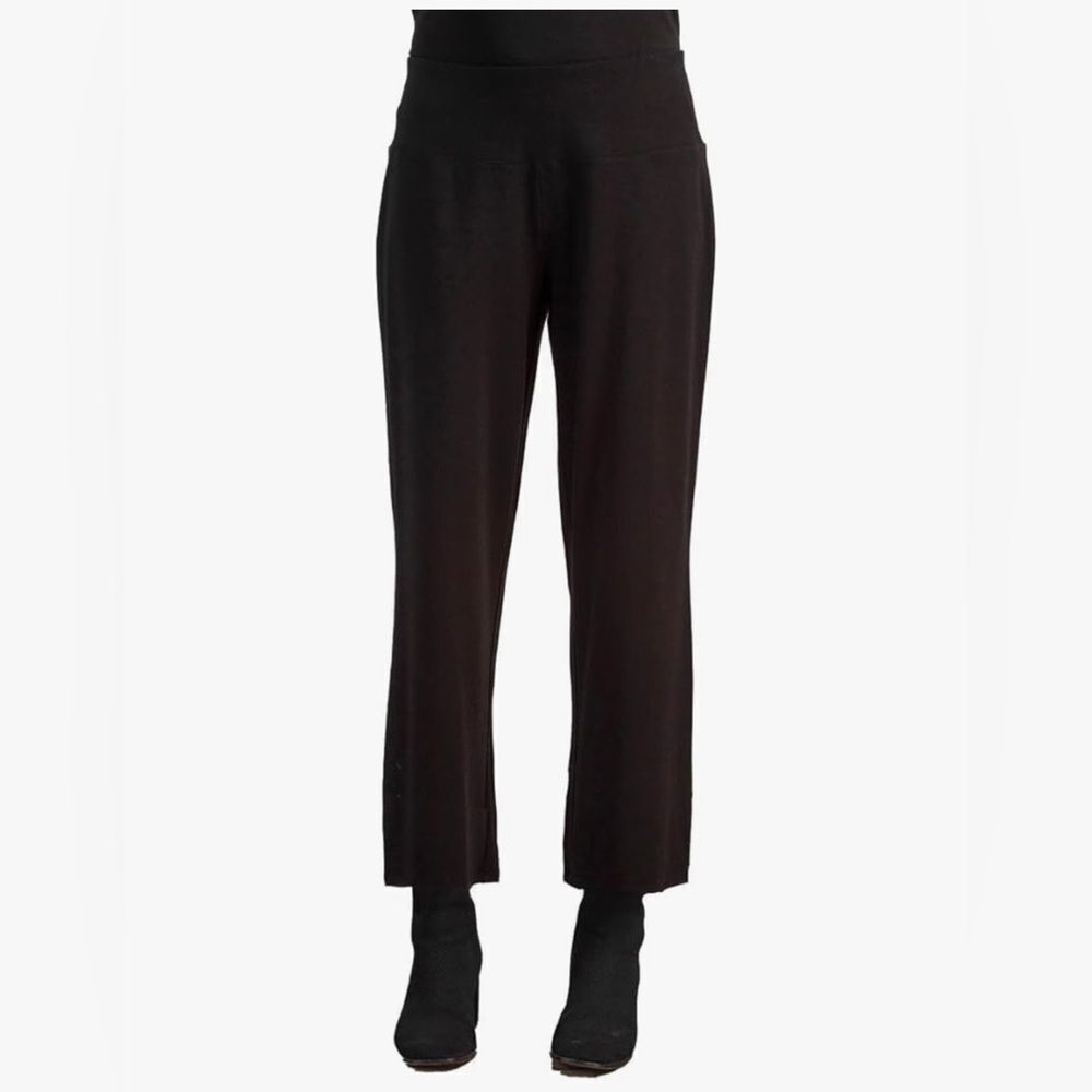 Habitat clothing women’s large core travel flood pants black new 55962